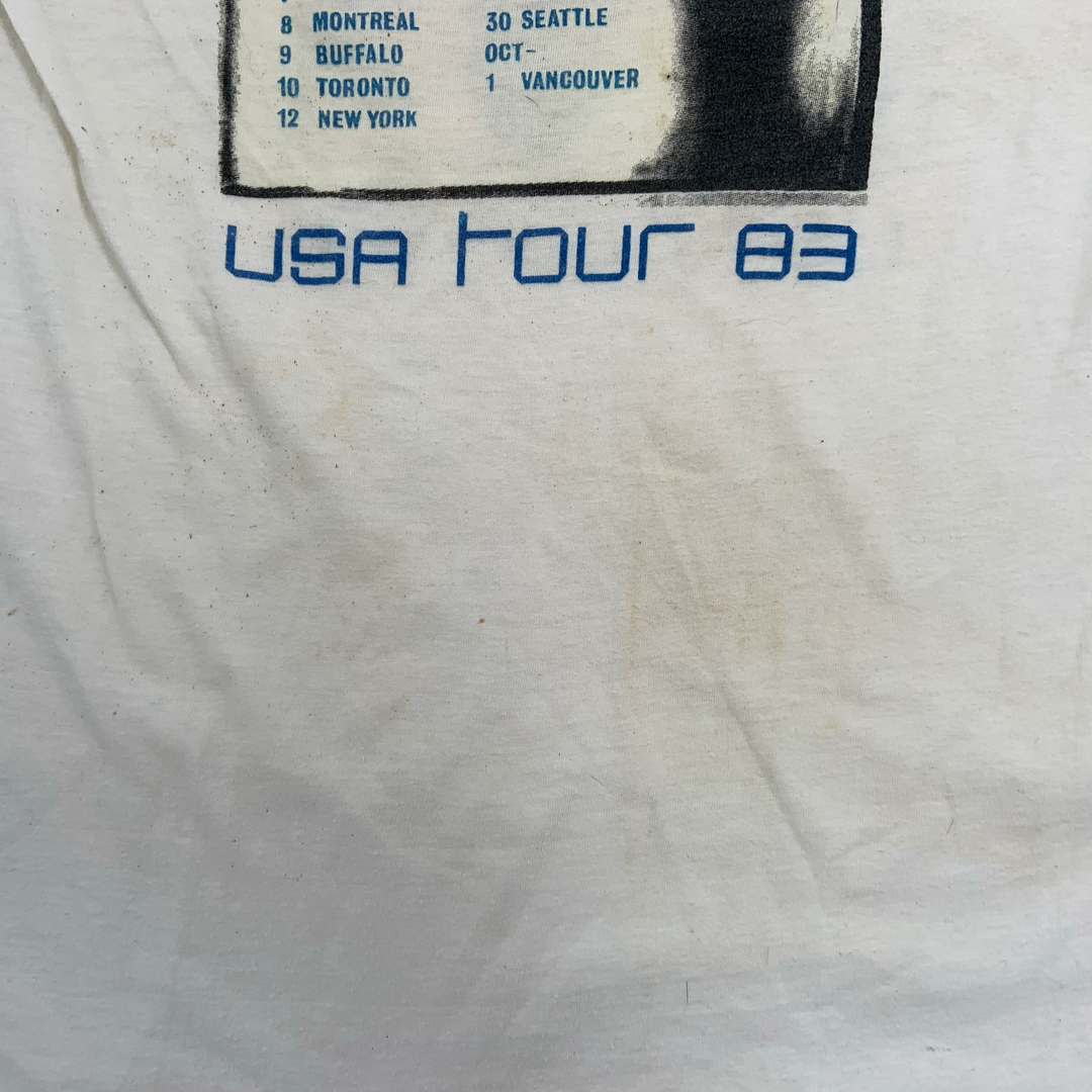 Vintage Robert Plant USA Tour 83 t-shirt