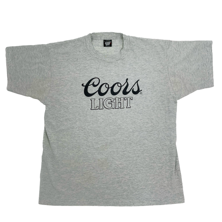 Vintage Coors Light grey t-shirt