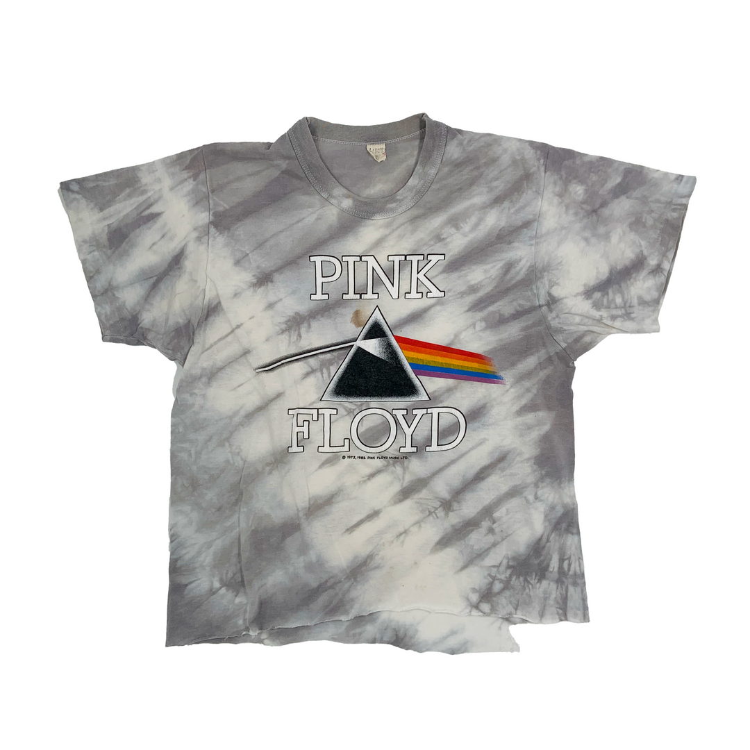 Vintage Pink Floyd Tie-dye grey t-shirt